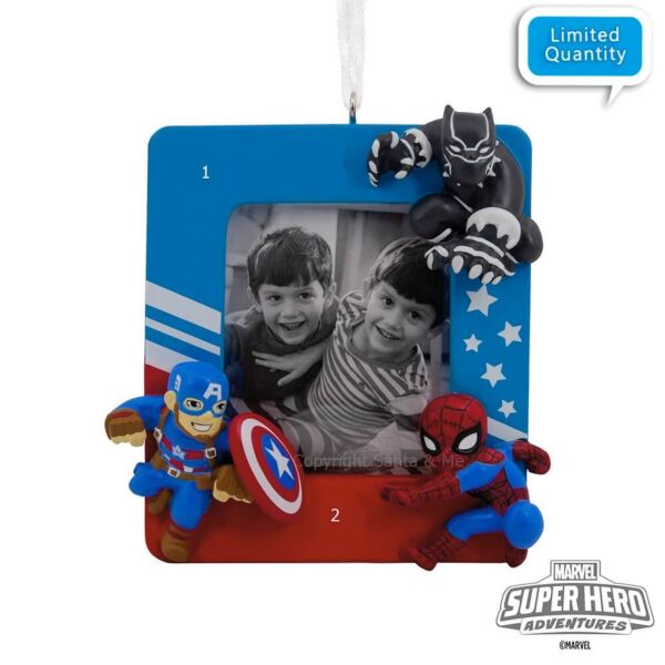 Marvel Heroes - Picture Holder Ornament - 2HCM5387 - Santa & Me