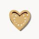 18kt Gold Plating Heart Locket Photo Holder 