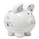 Buy Large Blue Bohemian Piggy Bank by Child To Cherish for only CA$65.00 at Santa And Me, Main Website.