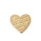 18kt Gold Plating Locket Note Heart - Love Who You Are