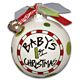 Baby's 1st Christmas - Ceramic Ball