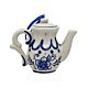 Delft Blue Porcelain Teapot - V2