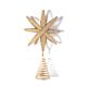 Gold Beaded Tree Topper