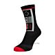 Classic Nintendo Controller -  Crew Socks Black w/ Red Toe