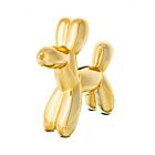 Gold Balloon Dog Bank