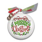 Merry Christmas - Round Ceramic