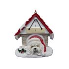 Bichon Frise /Doghouse with Magnet