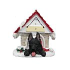 German Shepherd Black /Doghouse with Magnet