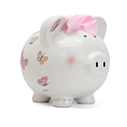 Buy Large Petite Papillon Piggy Bank by Child To Cherish for only CA$65.00 at Santa And Me, Main Website.