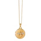 18kt Gold Plating Bee Locket Necklace