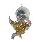 Dinosaur in Space Suit - Glass 