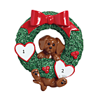 Buy Dachshund in Wreath by Rudolph And Me for only CA$21.00 at Santa And Me, Main Website.