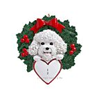 Buy Bichon Frise With Wreath by Rudolph And Me for only CA$21.00 at Santa And Me, Main Website.