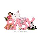 Buy Baby Word /Pink by Rudolph And Me for only CA$21.00 at Santa And Me, Main Website.