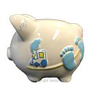 Buy Small - Raised Baby's First /Blue - Piggy Bank by Child To Cherish for only CA$40.00 at Santa And Me, Main Website.