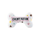 Large - White Chewy Vuiton Bone Toy (Pets)