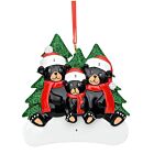 Christmas Black Bear Family / 3