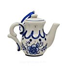 Delft Blue Porcelain Teapot - V2