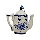 Delft Blue Porcelain Teapot - V3