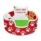 Buy Dog Bed " Santa Paws is Coming To Town" by PolarX for only CA$20.00 at Santa And Me, Main Website.