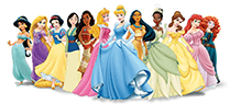 Disney Princesses from Santa And Me